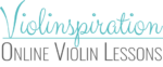 Violin logo blue Violin logo blue